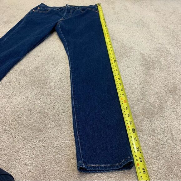 Levi’s NWOT 501 Skinny high Waist button fly jeans size 29 - Picture 12 of 14